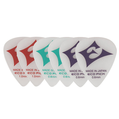 ECO PICK ギターピック　ジャズタイプ／トライアングル／ティアドロップタイプ