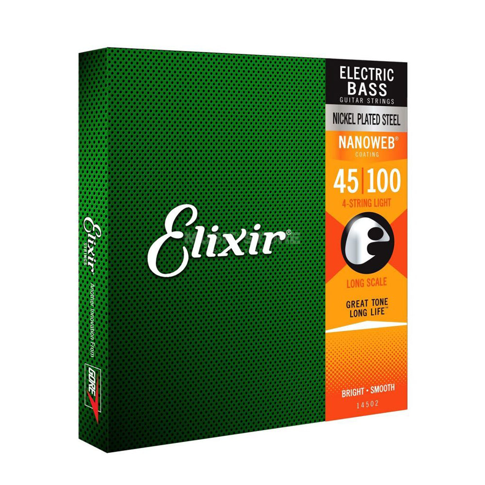 Elixir エリクサー 14-◯◯ 4弦ベース弦 ニッケルメッキ ステンレス