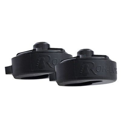 Rok-Lok PRO ブラック ギターストラップ クリップ 2個セット