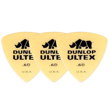 Jim Dunlop ジム ダンロップ 426R-◯◯ ギターピック ライノトライアングル 透明イエロー 3枚入り