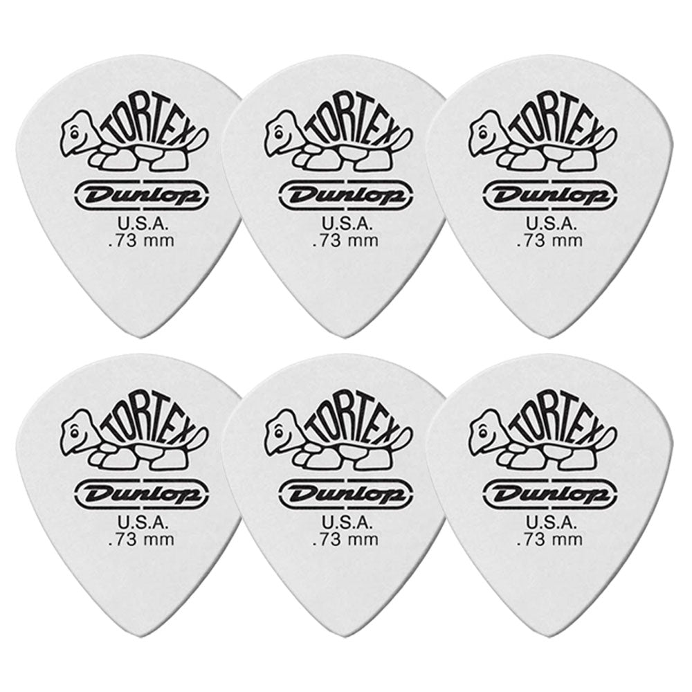 Jim Dunlop ジム ダンロップ 478R TORTEX White Jazz III ジャズタイプギター ピック 6枚入り
