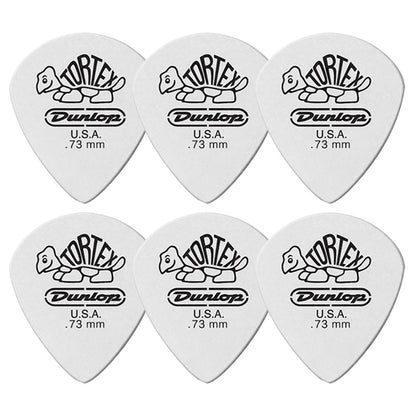 Jim Dunlop ジム ダンロップ 478R TORTEX White Jazz III ジャズタイプギター ピック 6枚入り