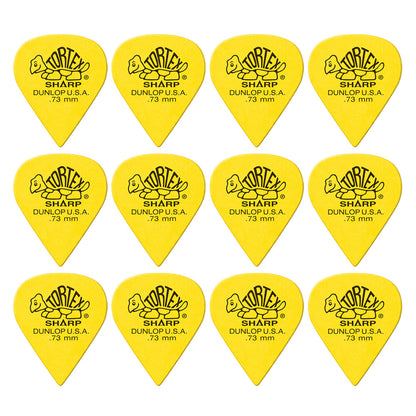 Jim Dunlop TORTEX SHARP 412- ◯◯ ギターピック 12枚入り
