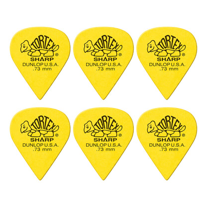 Jim Dunlop TORTEX SHARP 412- ◯◯ ギターピック 6枚入り