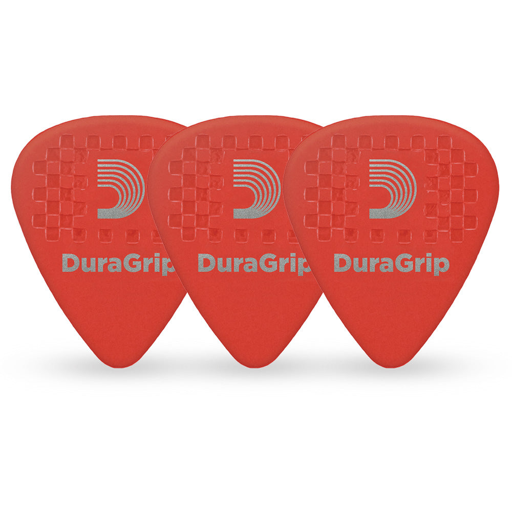 D'Addario DuraGrip ピック ティアドロップ 3枚入り