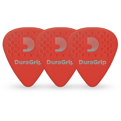 D'Addario DuraGrip ピック ティアドロップ 3枚入り