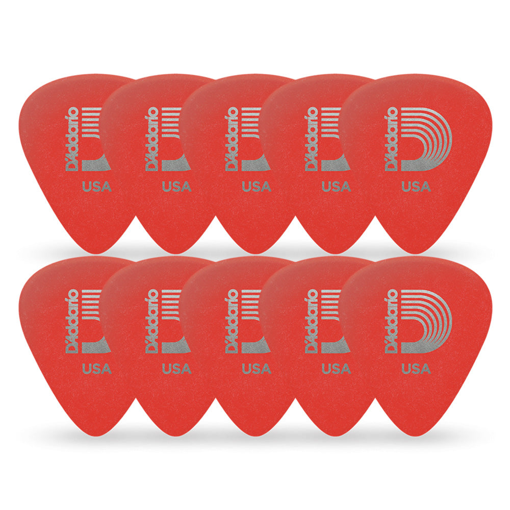 D'Addario Duralin Standard ピック 10枚入り Delrin製