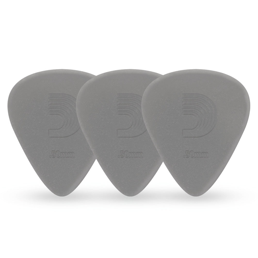 D'Addario Nylflex ピック ナイロン製 3枚入り ティアドロップ