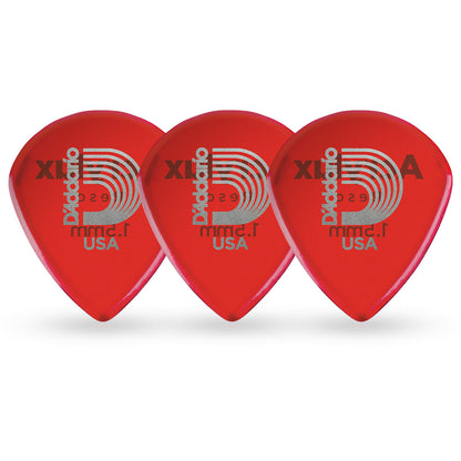 D'Addario Acrylux Jazz ピック 3AR7/3AN7 1.5mm 3枚入り