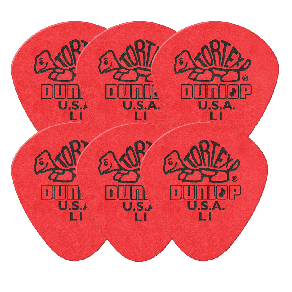 Jim Dunlop TORTEX JAZZ I ギターピック 472-◯◯  6枚入り