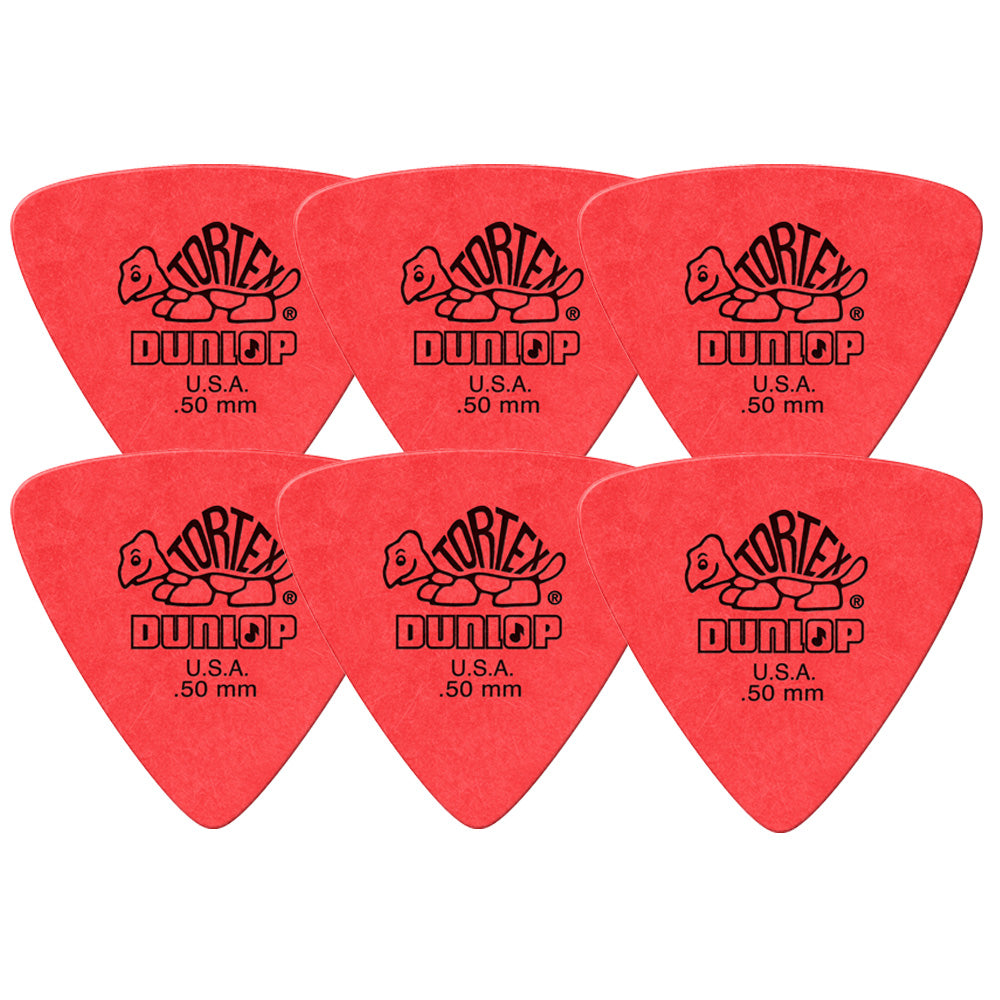 Jim Dunlop TORTEX TRIANGLE ギターピック 431-◯◯ 6枚入り