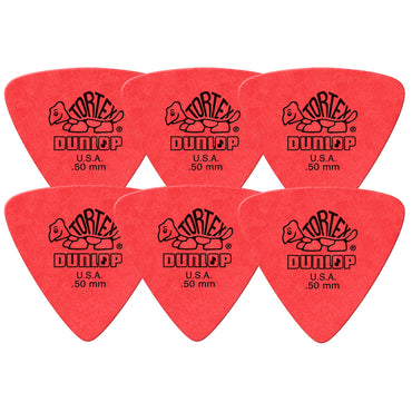 Jim Dunlop TORTEX TRIANGLE ギターピック 431-◯◯ 6枚入り