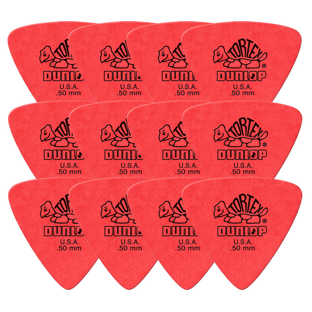 Jim Dunlop TORTEX TRIANGLE ギターピック 431-◯◯ 12枚入り