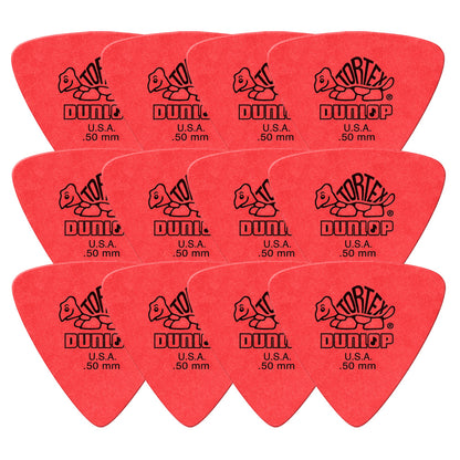 Jim Dunlop TORTEX TRIANGLE ギターピック 431-◯◯ 12枚入り