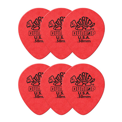 Jim Dunlop ジム ダンロップ 413R TORTEX TEARDROP ギター ピック 6枚入り