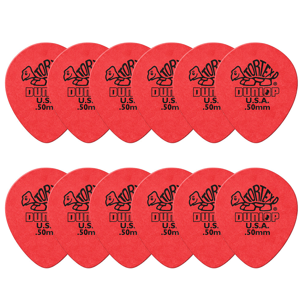 Jim Dunlop ジム ダンロップ 413R TORTEX TEARDROP ギター ピック 12枚入り