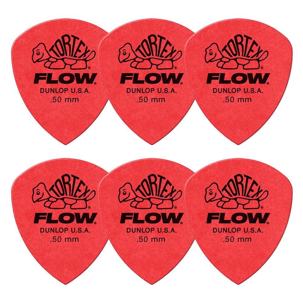 Jim Dunlop ジム ダンロップ 558R Tortex Flow ギターピック 6枚入り
