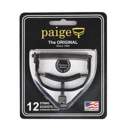 Paige Capo ペイジカポ P-12E 12弦アコースティックギター用カポタスト