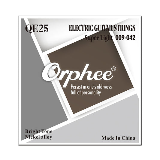 Orphee オルフェ QE25 QE27 エレキギター弦 09-42 10-46