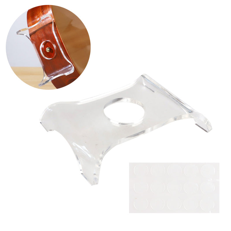 KIZAI キザイ QC0530 クリアギタースタンド 安定性と携帯性に優れた