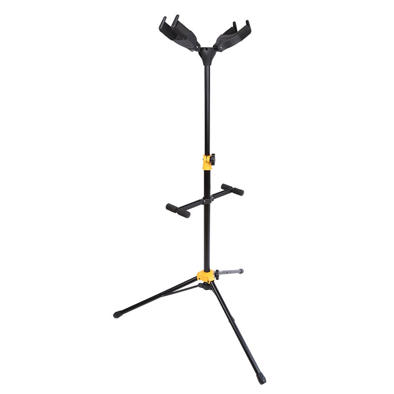 Lawrence ローレンス AGS-38 2本用 重力自動ロックギタースタンドック