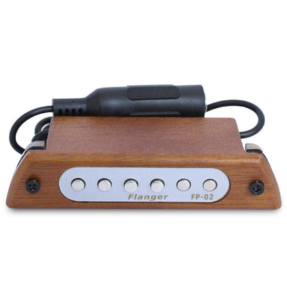 Flanger フランジャー  FP-02 マグネティックサウンドホールピックアップ 簡単取り付け 優れた音質