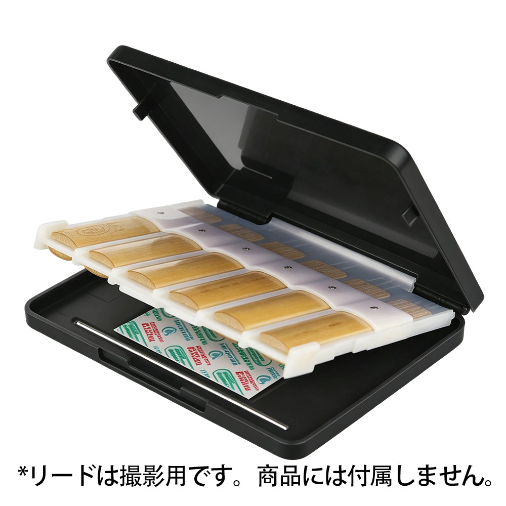 九野 くノ  KUNO KR-915 クラリネット用リードケース 12枚収納・ブラック リード別売