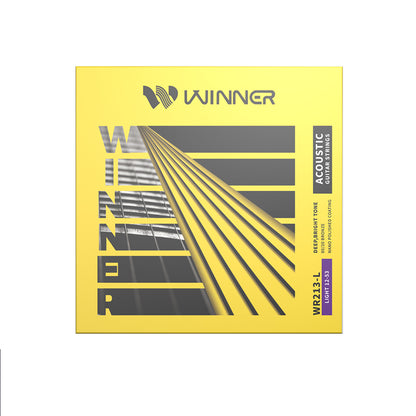 Winner ウィナー フォスファーブロンズ アコギ弦 WR213-SL/L 11-52 12-53