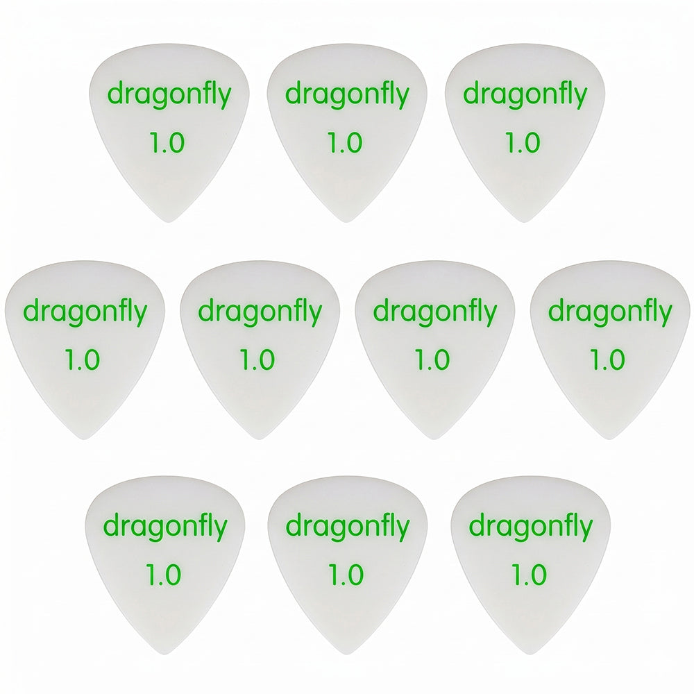Dragonfly TDシリーズ ティアドロップギターピック 10枚入り
