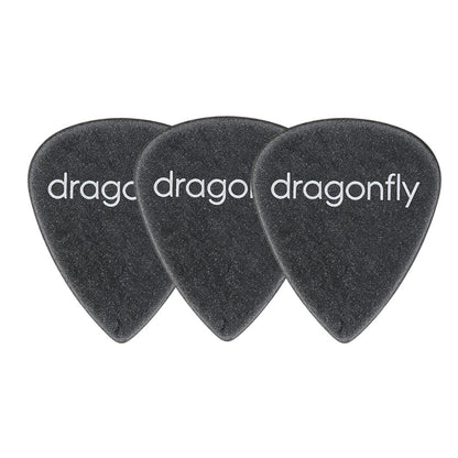Dragonfly  TD-HGシリーズ ティアドロップ型ギターピック マット仕上げ 3枚入り