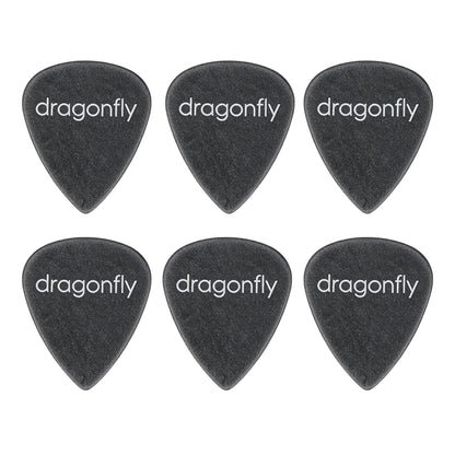 Dragonfly  TD-HGシリーズ ティアドロップ型ギターピック マット仕上げ 6枚入り
