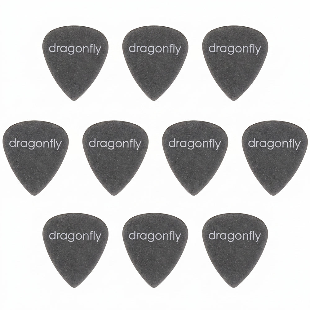 Dragonfly  TD-HGシリーズ ティアドロップ型ギターピック マット仕上げ 10枚入り