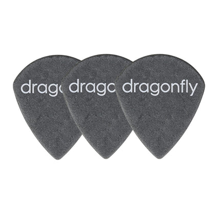 Dragonfly TDM-HGシリーズ ミニジャズタイプ つや消し滑り止めギターピック 3枚入り