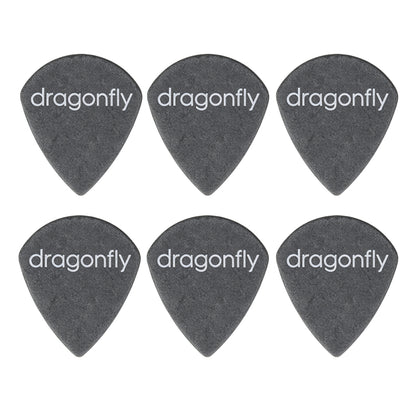 Dragonfly  TDM-HGシリーズ ミニジャズタイプ つや消し滑り止めギターピック 6枚入り