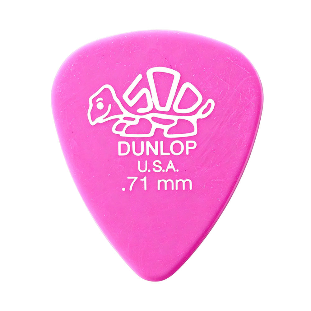 JIM Dunlop Delrin 500 樹脂べっ甲柄スタンダードギターピック 41R 1枚入り