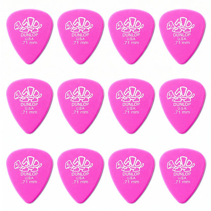 JIM Dunlop Delrin 500 樹脂べっ甲柄スタンダードギターピック 41R 12枚入り