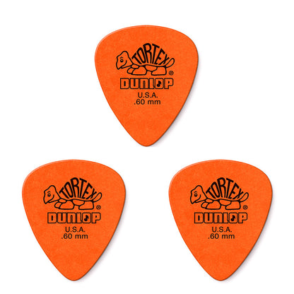 JIM Dunlop Tortex TIII べっ甲柄 III ティアドロップギターピック462R 3枚入り