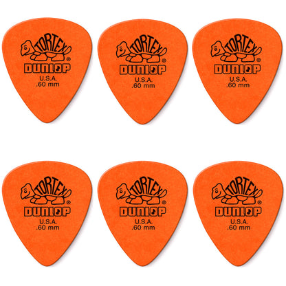 JIM Dunlop Tortex TIII べっ甲柄 III ティアドロップ ギターピック 462R 6枚入り
