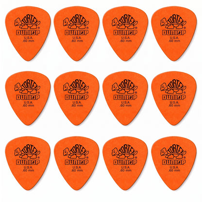 JIM Dunlop Tortex TIII べっ甲柄 III ティアドロップ ギターピック 462R 12枚入り