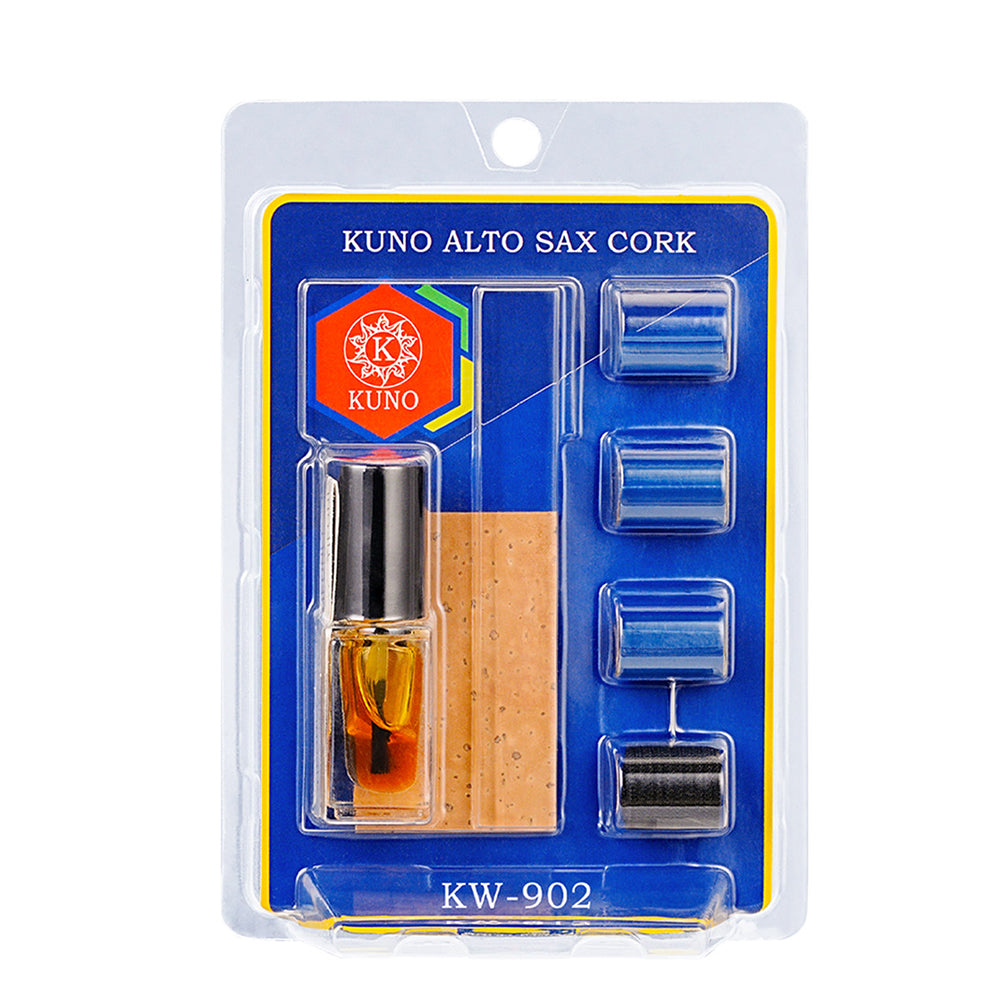 九野 くノ  KUNO 楽器用ネックコルク 交換7点セット ソプラノ/アルト/テナーサックス・クラリネット用