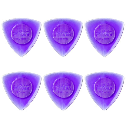 Jim Dunlop Tri Stubby  Lexan トライアングル ピック 1.5mm / 2.0mm / 3.0mm 6枚入り