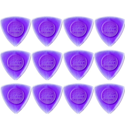 Jim Dunlop Tri Stubby  Lexan トライアングル ピック 1.5mm/2.0mm/3.0mm 12枚入り