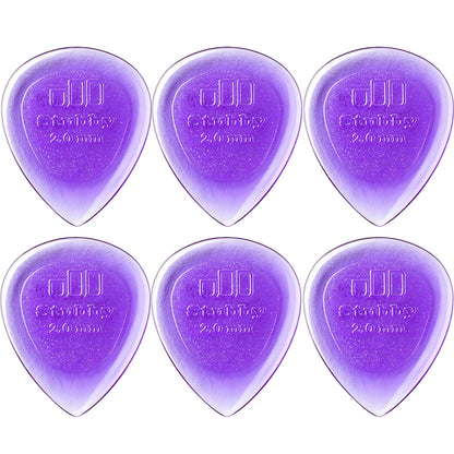 Jim Dunlop STUBBY JAZZ PICK 474 ギターピック 6枚入り