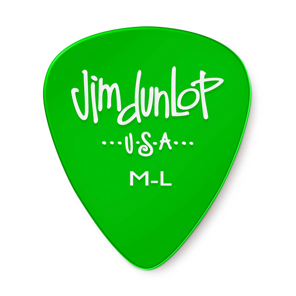 Jim Dunlop Gels ポリカーボネート ティアドロップ ピック 5ゲージ展開 1枚入り