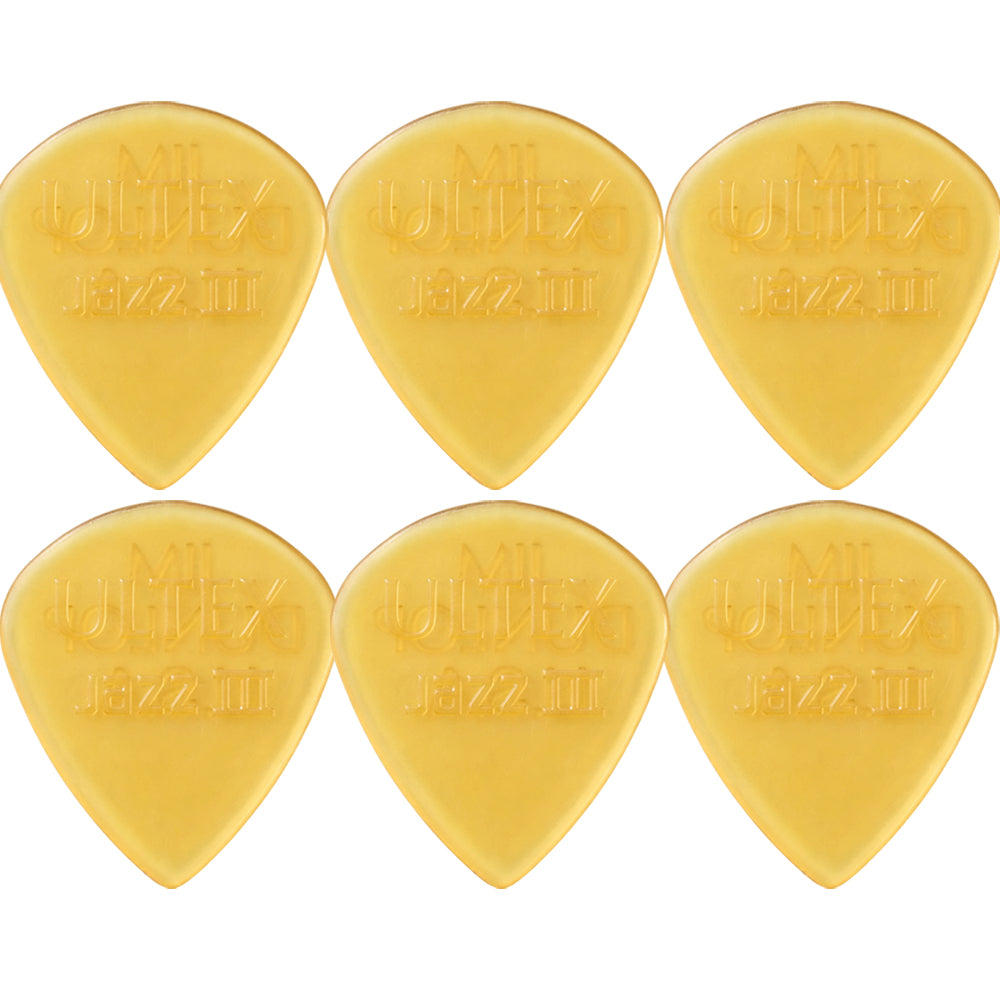 Jim Dunlop ULTEX Jazz III  427R ギターピック 6枚入り