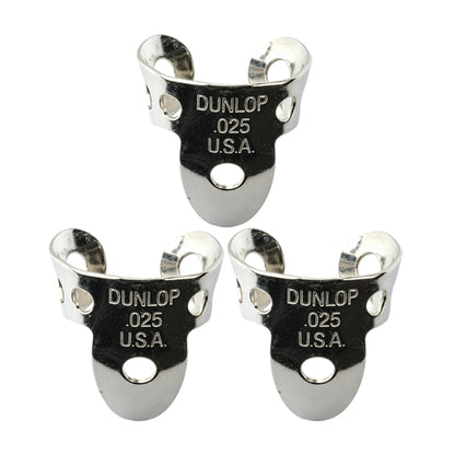 Jim Dunlop Metal Fingerpicks 33R / 37R 3枚入り