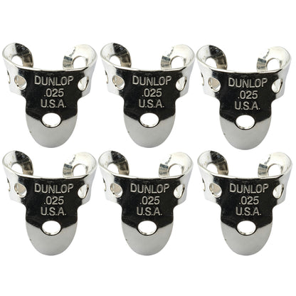 Jim Dunlop Metal Fingerpicks 33R / 37R 6枚入り