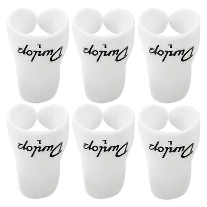 Jim Dunlop  White Plastic Fingerpicks 9011R / 9021R 6枚入り