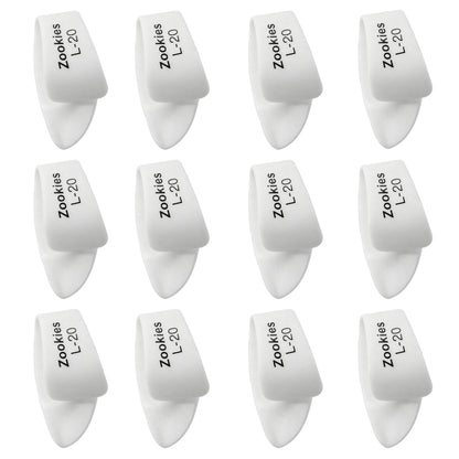 Jim Dunlop Zookies™ サムピック 10° / 20° / 30° Medium/Large 12枚入り