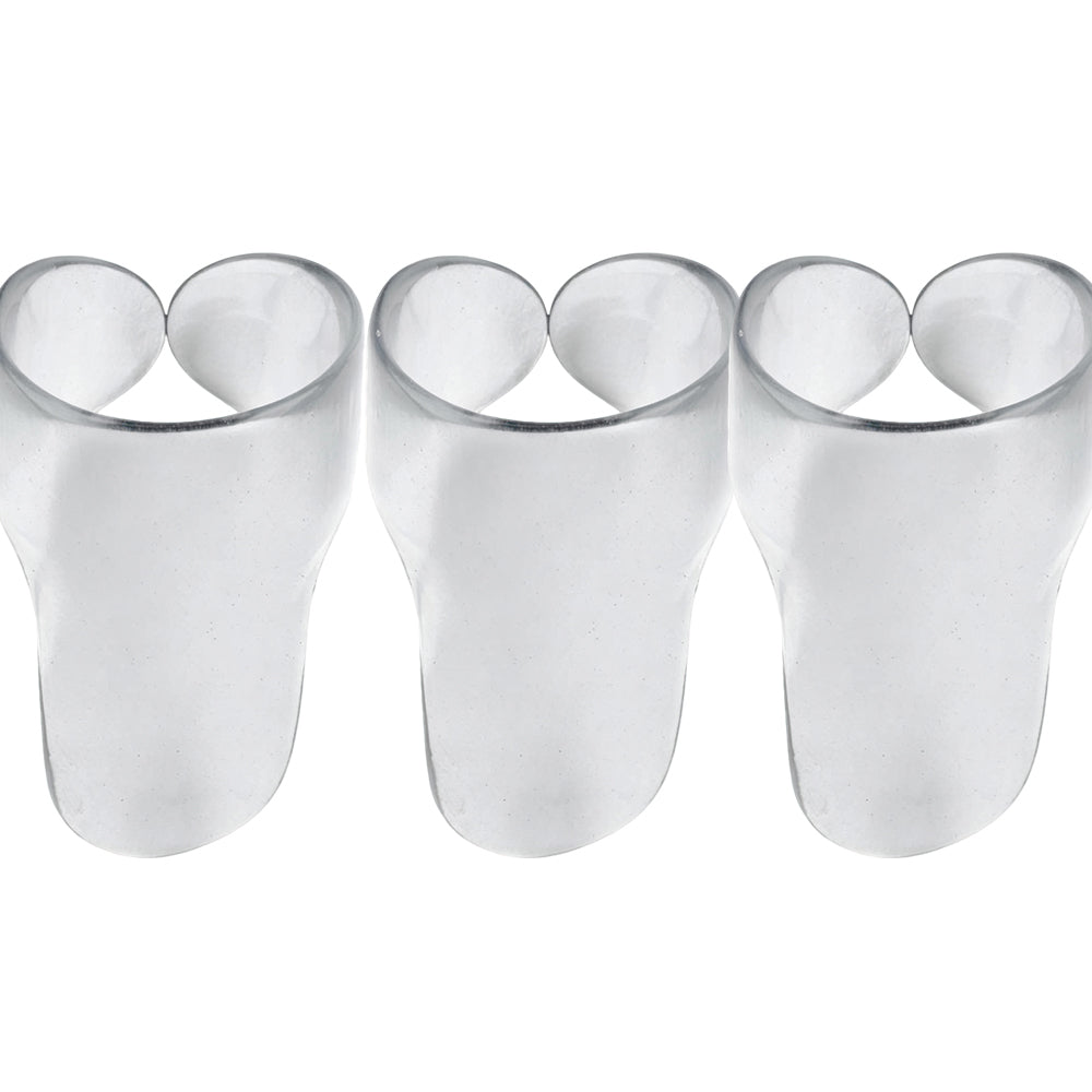 Jim Dunlop Clear Fingerpicks 9032R / 9033R クリア フィンガーピック M/L 3枚入り